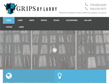 Tablet Screenshot of gripsbylarry.com